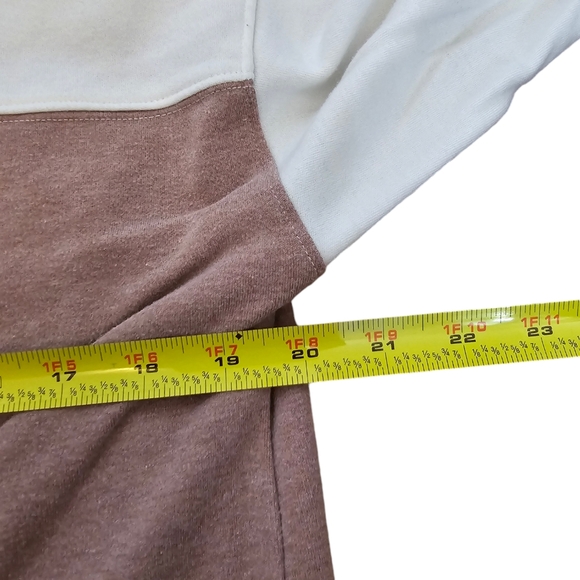 3/$15 Croft & Barrow Colorblock Mockneck Long Sleeve Shirt Size Medium - Picture 3 of 5